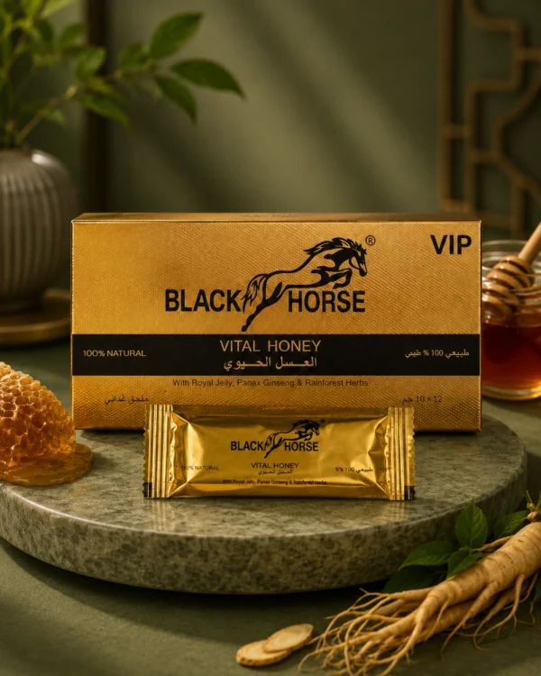 Black Horse Vital Honey 12 Sachets in UAE Black Horse Vital Honey 12 Sachets in UAE